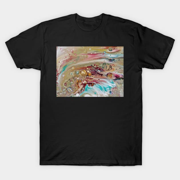 Abstract seascape T-Shirt by Annabellepaints